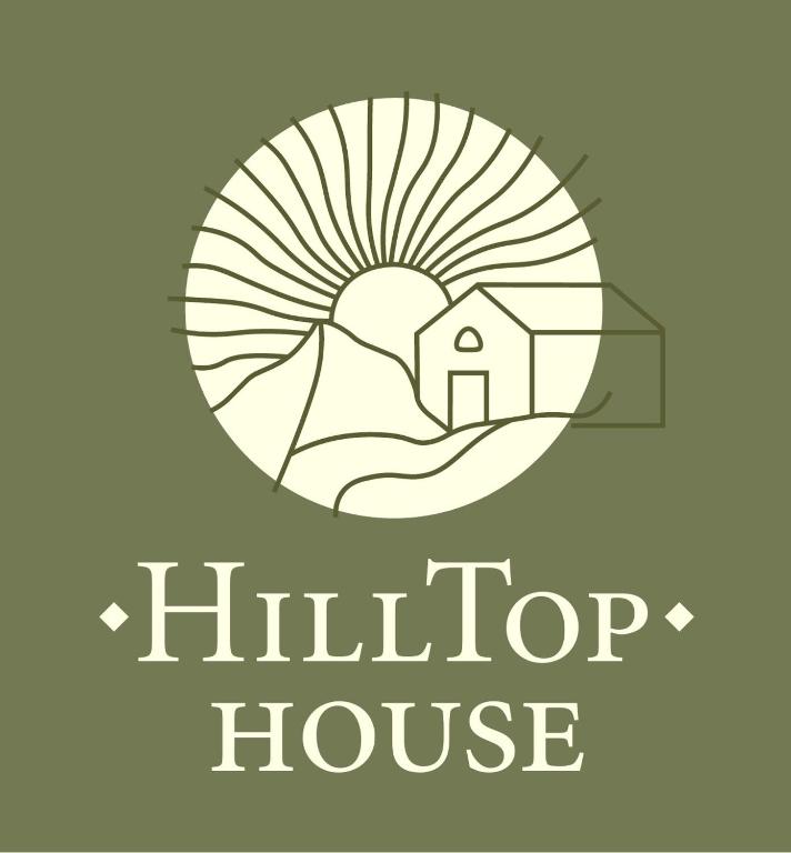 a house with a sunrise and the text liftipop house at Hilltop House Dikella in Alexandroupoli