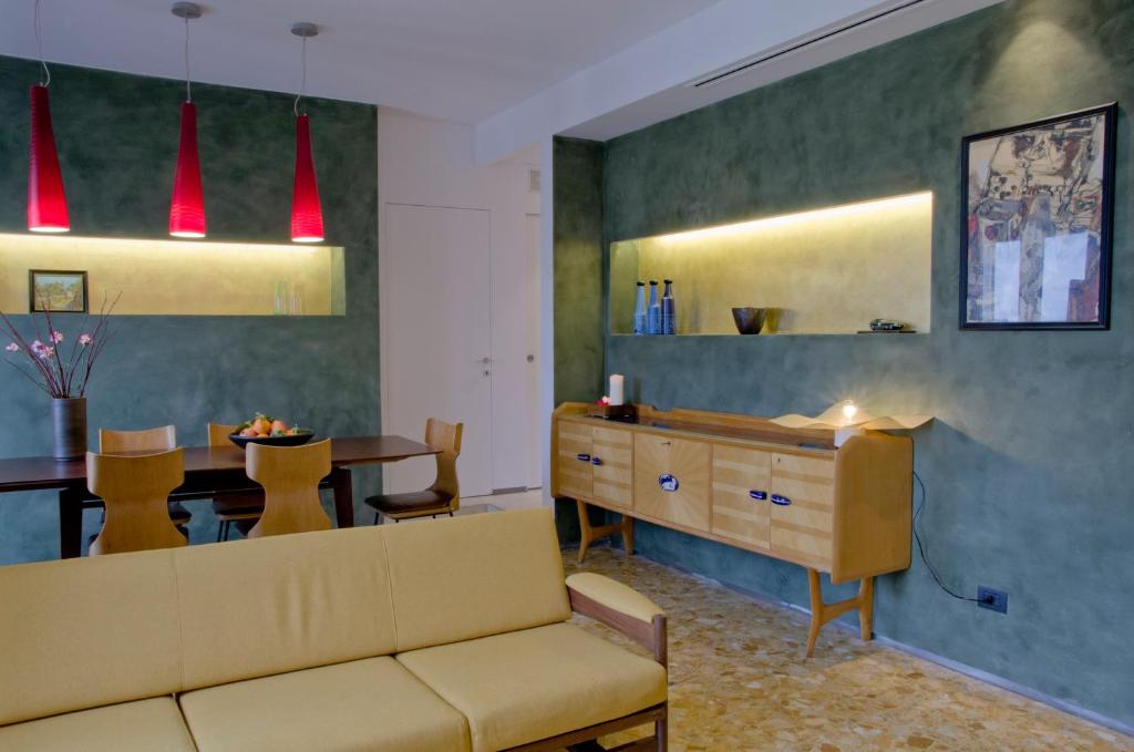 Area soggiorno di Limen Matera Guesthouse