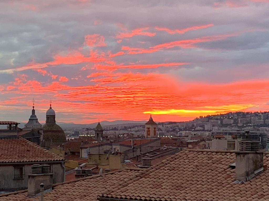 UNIQUE dans le Vieux-Nice! Appartement avec jardin et terrasse