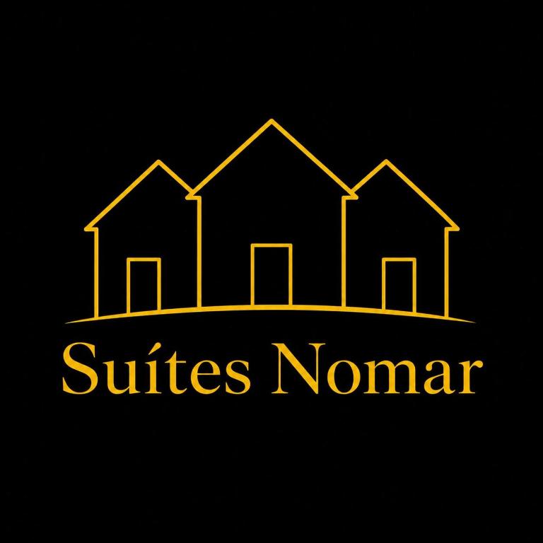 a group of houses with the words suites nomar at Suite Nomar in Brotas
