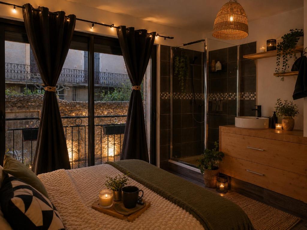 Le Loft Gard - Chambre d'hôtes avec Spa Privatif dans le Gard - Camera Doppia