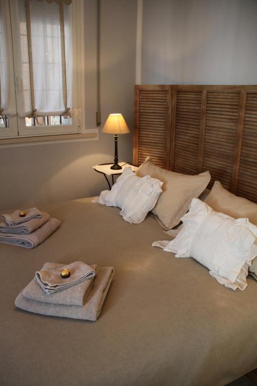 Postel nebo postele na pokoji v ubytování B&B Nadine