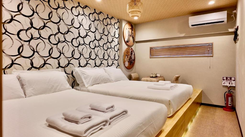 JIA Kaen Osaka 嘉演 Ground Floor Japanese-Style Near Osaka Castle Park Sleeps Up to 7 Guests