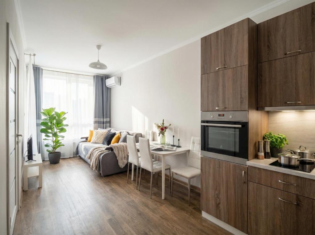 Studio in Comfort Town Kyiv Self Check-in фото 3