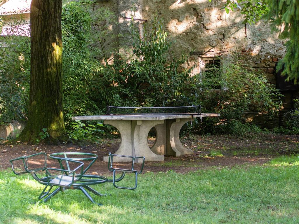 Zahrada ubytování Apartment in Cut Monferrato with garden