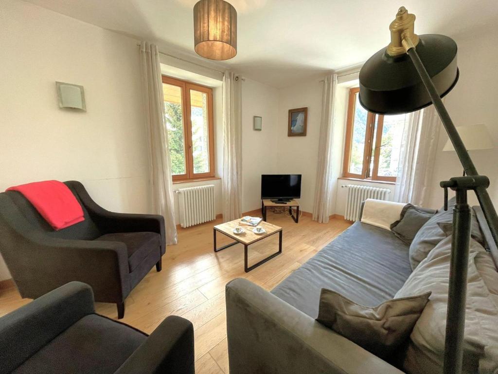 Appartement central à Chamonix avec parking et wifi, proche pistes
