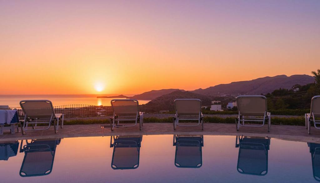 Elegant 3 Bd Villa with Private Pool in Kalathos