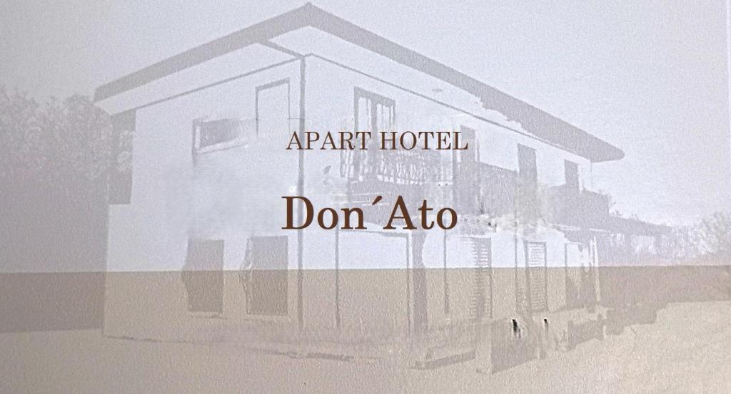 a house with a sign that says dont abortion at Don'Ato Aparthotel in Santa Cruz