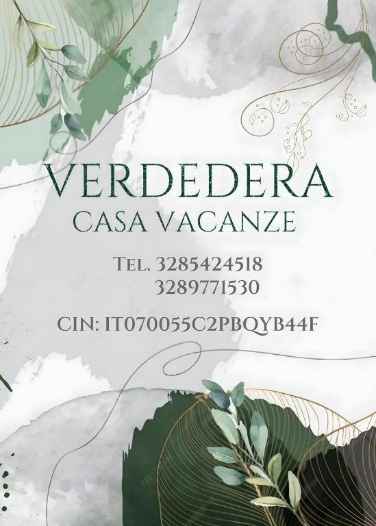 a poster for a wine tasting with leaves and plants at VERDEDERA Casa Vacanze in Portocannone