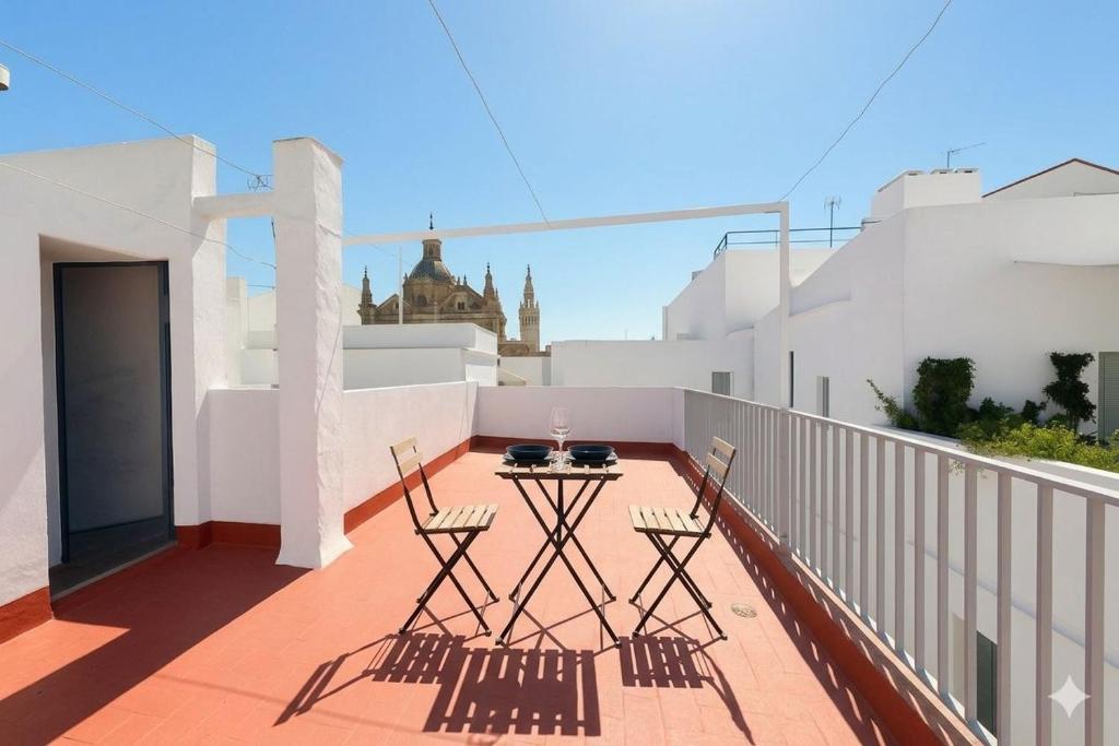 Ático céntrico con Balcones y vistas a la Giralda