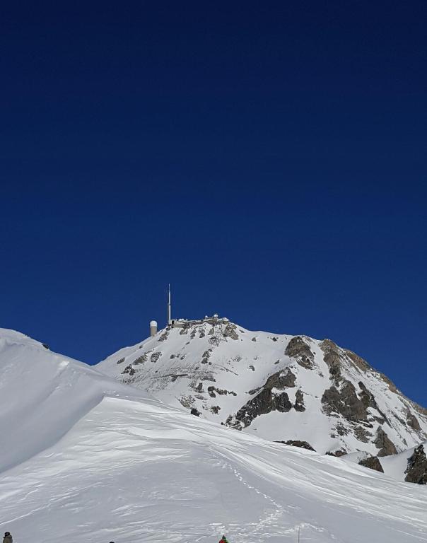 Hôtel les Deux Cols v zimě