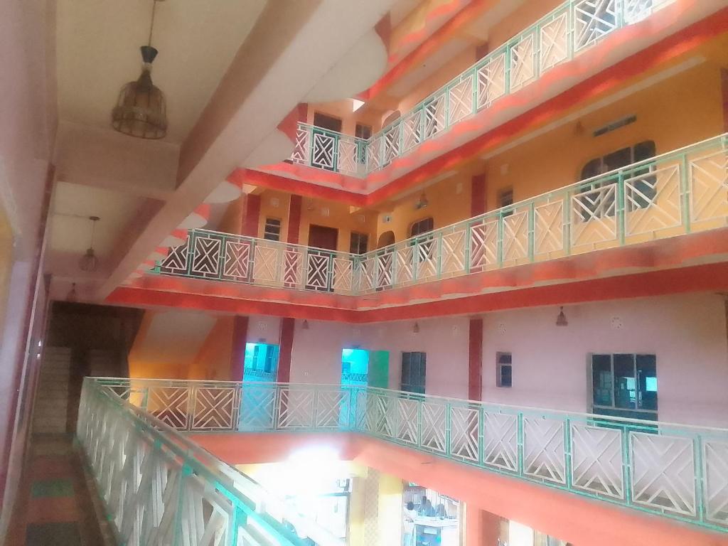 a view from the second floor of a building at Rizona Hotel-Narok in Narok