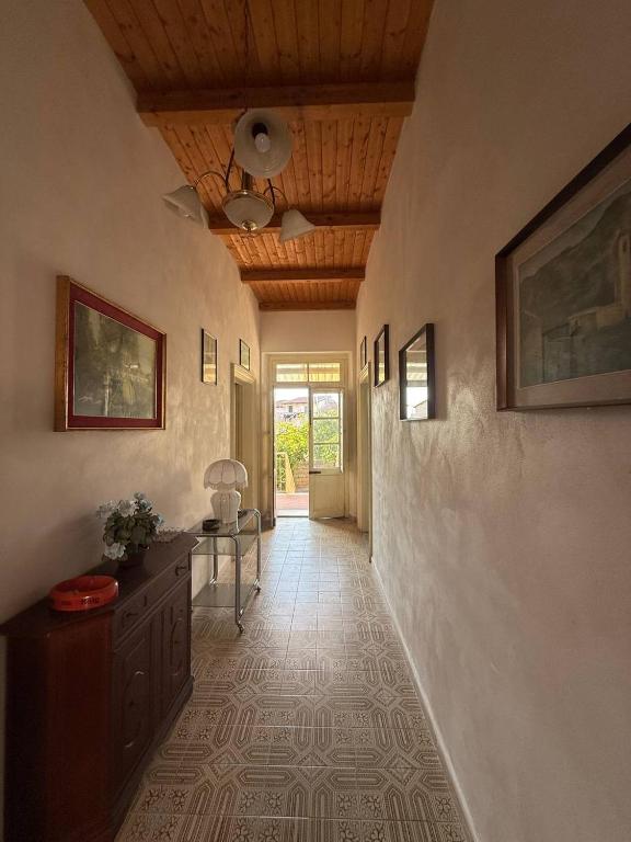 a hallway of a house with a hallway at Casa Bella Tania in Briatico