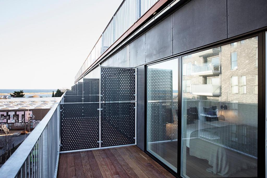 Balkón nebo terasa v ubytování CPH Studio Hotel