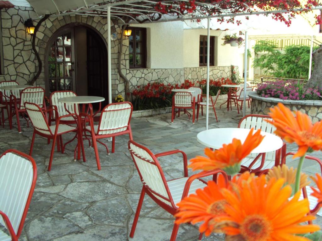Zahrada ubytování Hotel Nostos