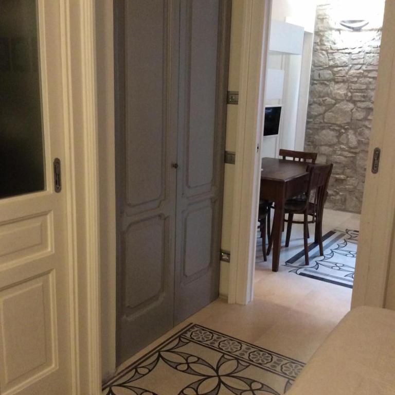 TV a/nebo společenská místnost v ubytování B&B Al Convento