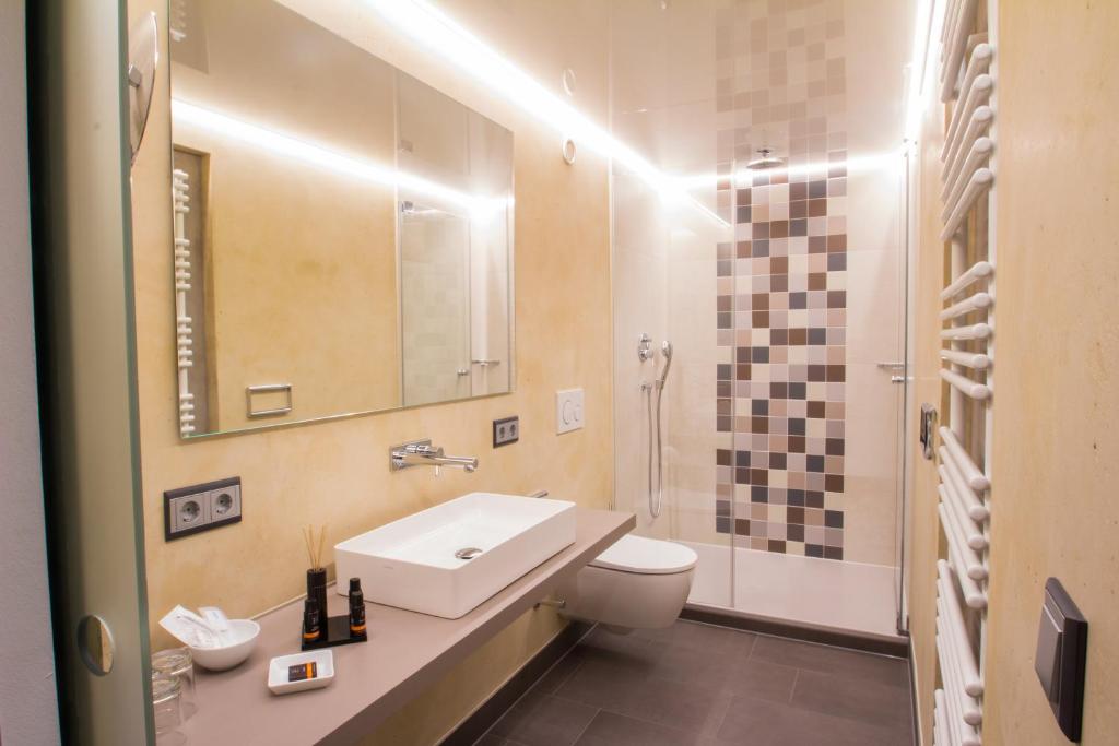 Vannituba majutusasutuses Hotel Rio