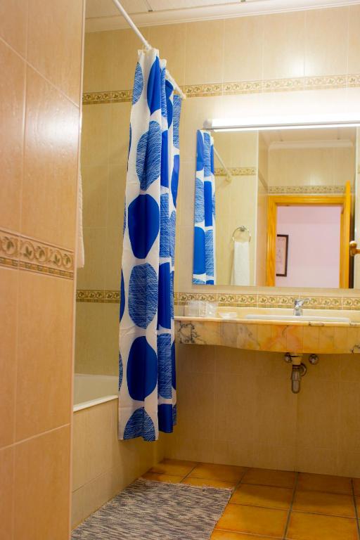 Koupelna v ubytování Hotel Bon Lloc