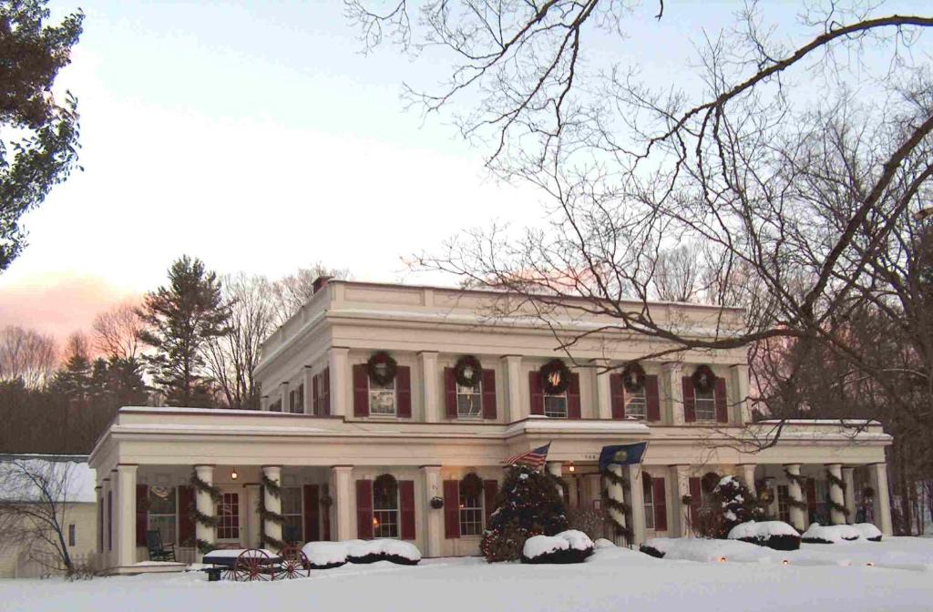 Arlington Inn & Spa v zimě