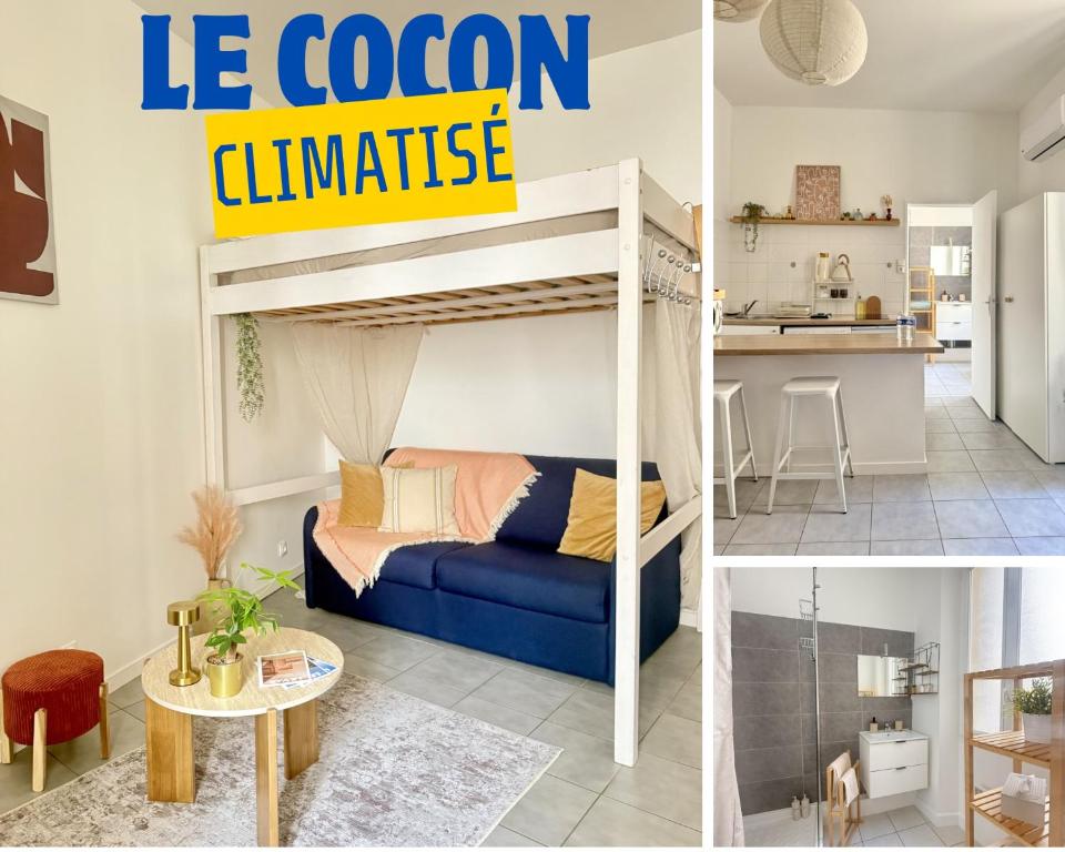 Gallery image of Mourillon Chic Studio Clim & Plages in Toulon