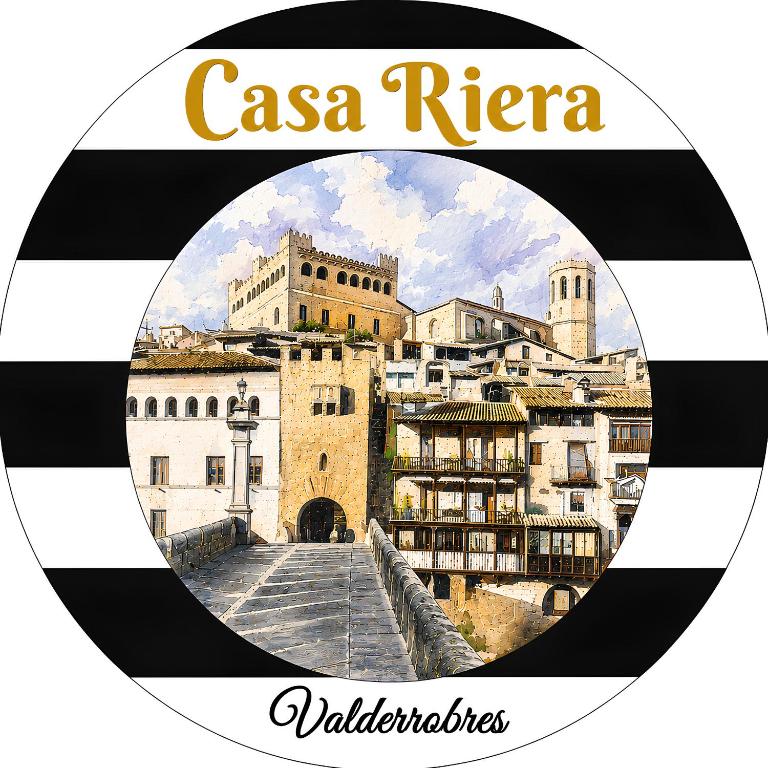 a picture of the city of casa ribera at Casa riera in Valderrobres