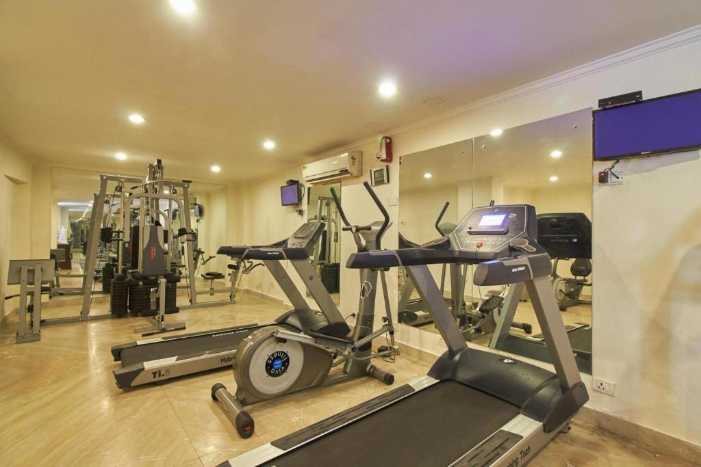 Fitness centrum a/nebo fitness zařízení v ubytování Royal Sarovar Portico Siliguri