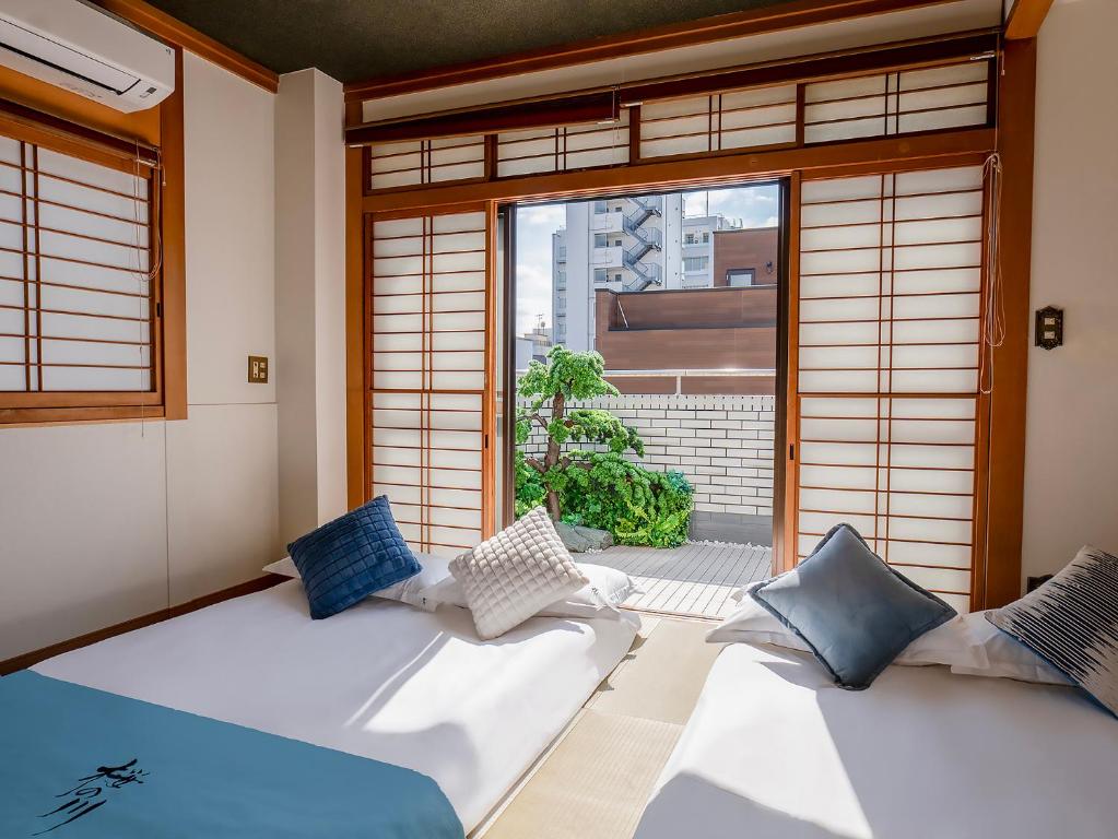 桜の川 和風の別荘 駅にとても近い 2-8人丨Japanese style villa, very close to Asakusa, 2-8 people