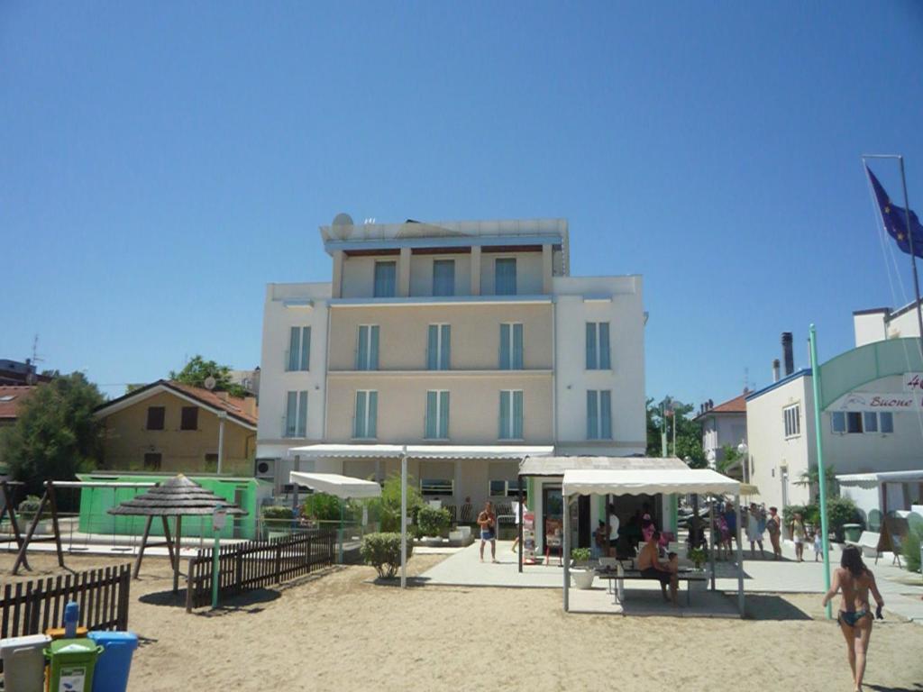 Budova, kde se hotel nachází