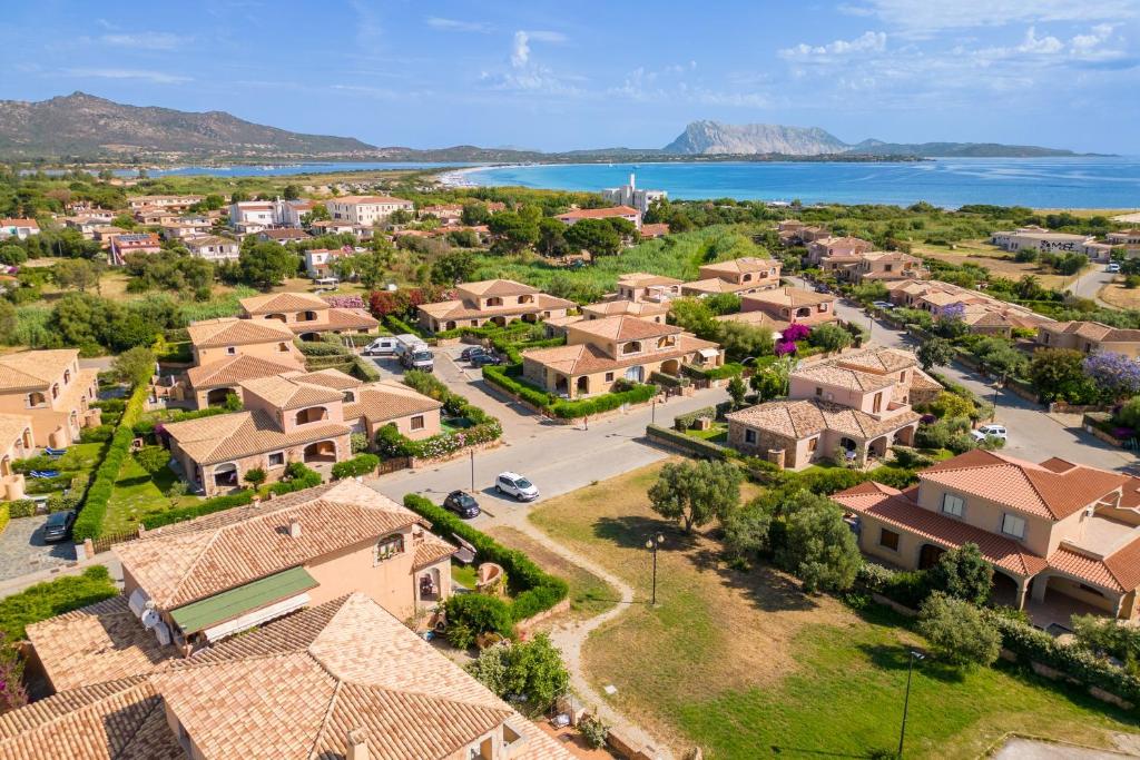an aerial view of a residential neighborhood with houses at Villa Oleandro - 2349447 in San Teodoro