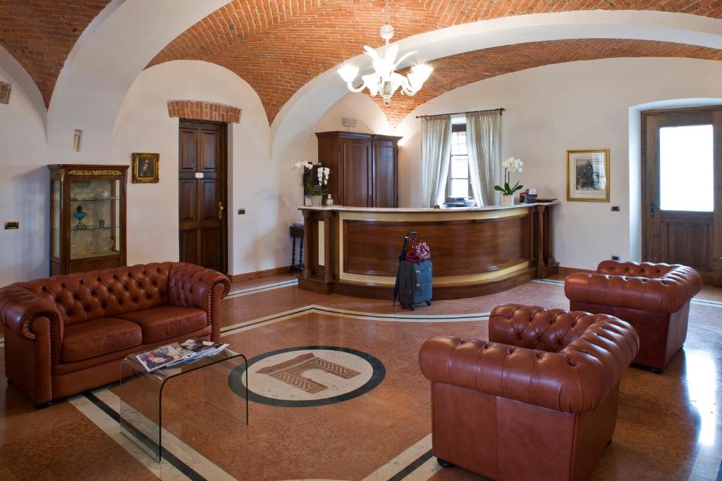 Posedenie v ubytovaní Albergo La Corte Albertina