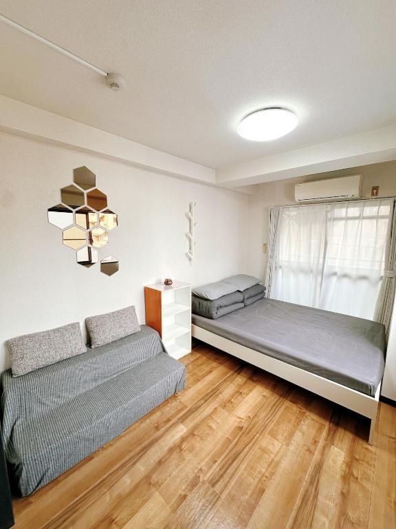 LUMI HOUSE 401,8 minutes to Namba 4 minutes walk to the station self check in