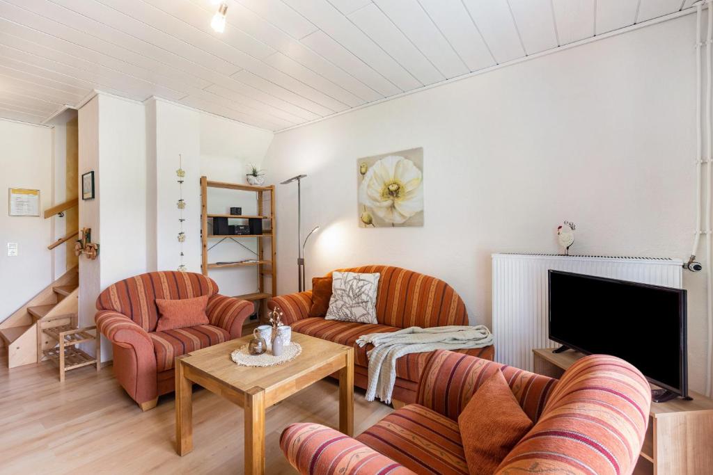 Ferienhof Schade - Two-Bedroom Deluxe Apartment With Garden View