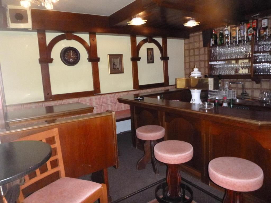 Lounge nebo bar v ubytování Pension Grünauhof