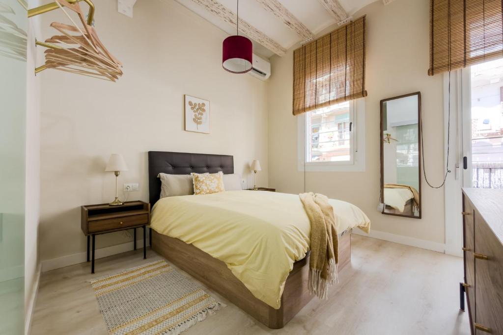 Apartamento 1 dormitorio y habitación con futon