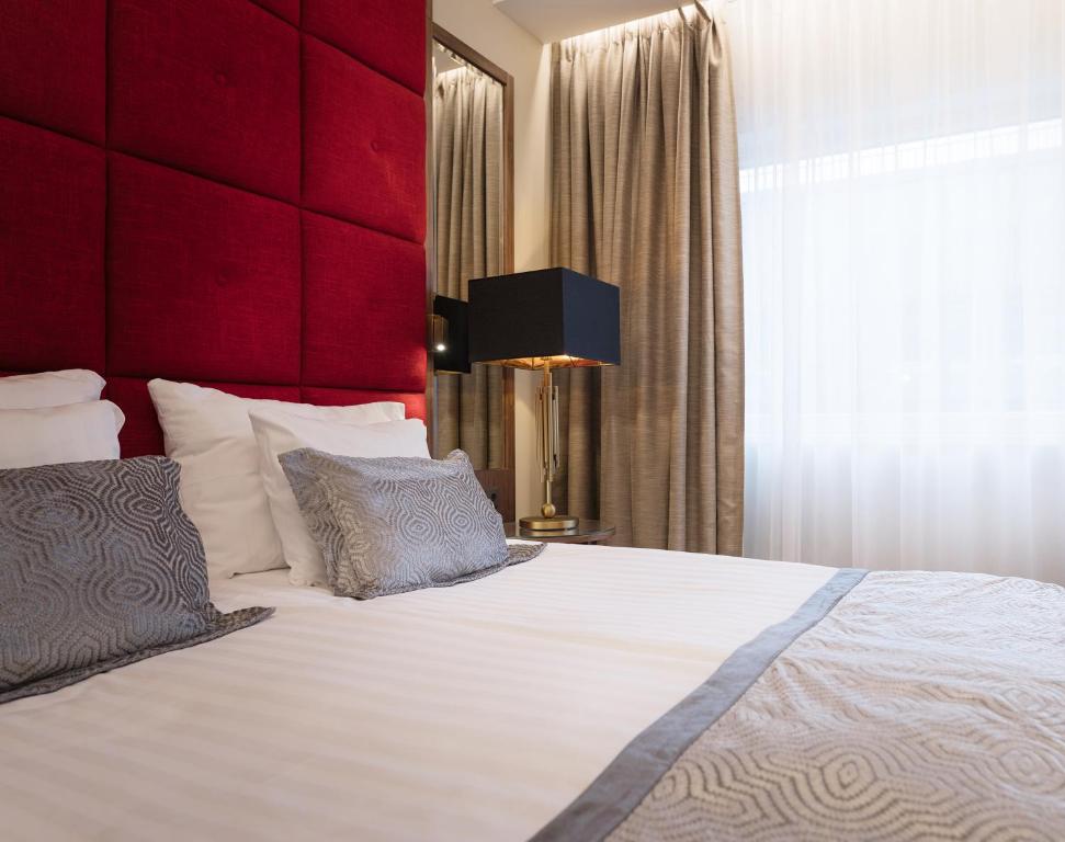 Voodi või voodid majutusasutuse V Spa & Conference Hotel toas