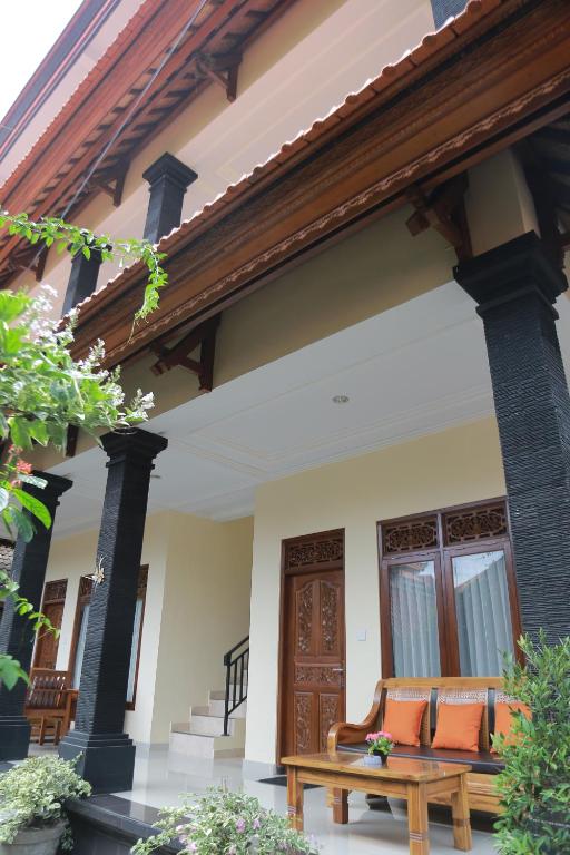 Balkón nebo terasa v ubytování Sadru House