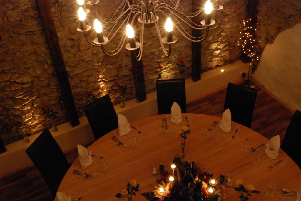 Restaurace v ubytování Hotel Goldener Anker