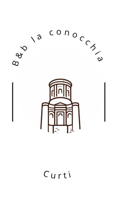 a line drawing of a temple with the words earthquake at b&b la Conocchia in Curti