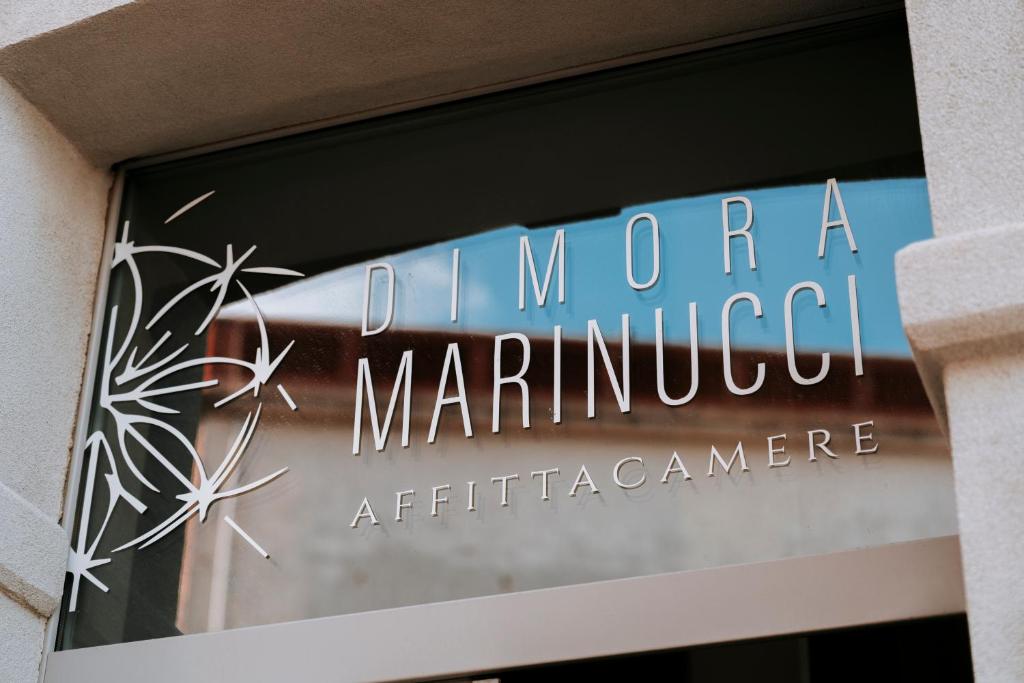 a sign for the loma morgan marciplinary signage at Dimora Marinucci in Termoli
