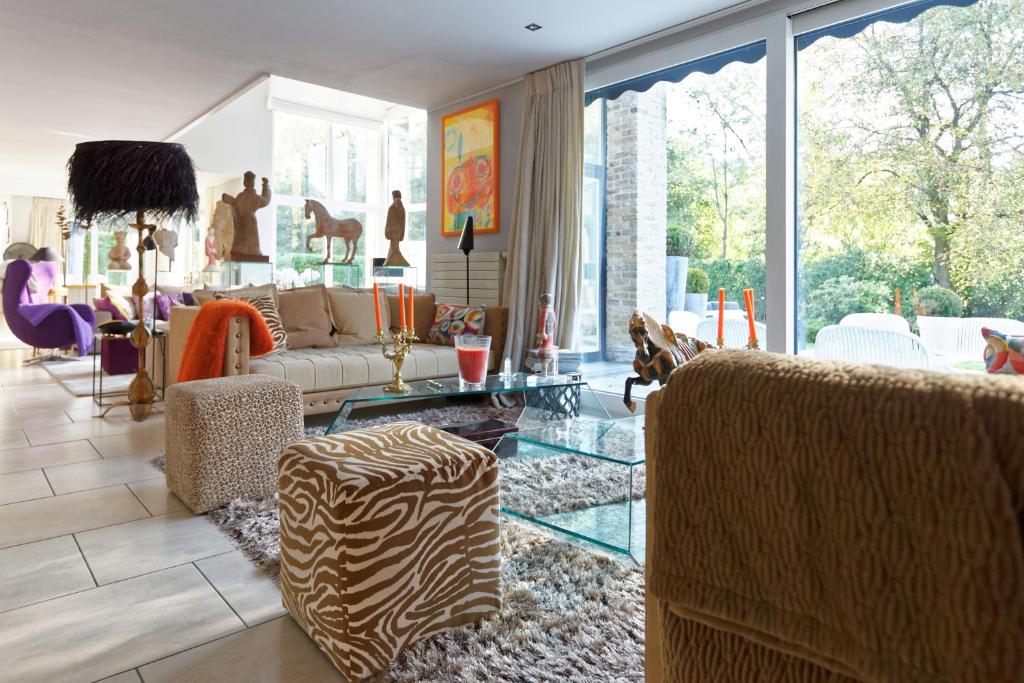 Posezení v ubytování Villa Tiffany