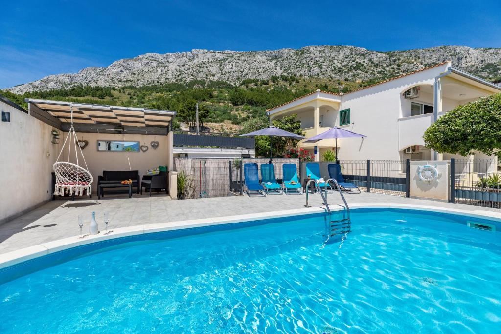 Family friendly house with a swimming pool Stanici, Omis - 26978