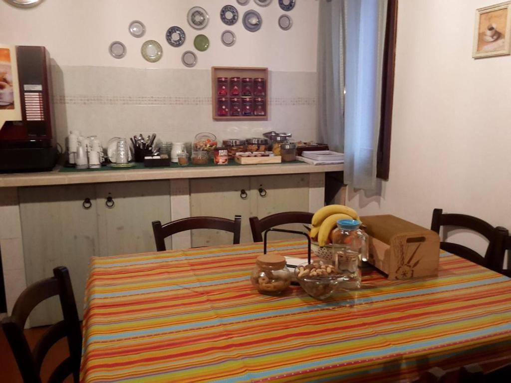 Kuchyň nebo kuchyňský kout v ubytování B&B Vaca Mora