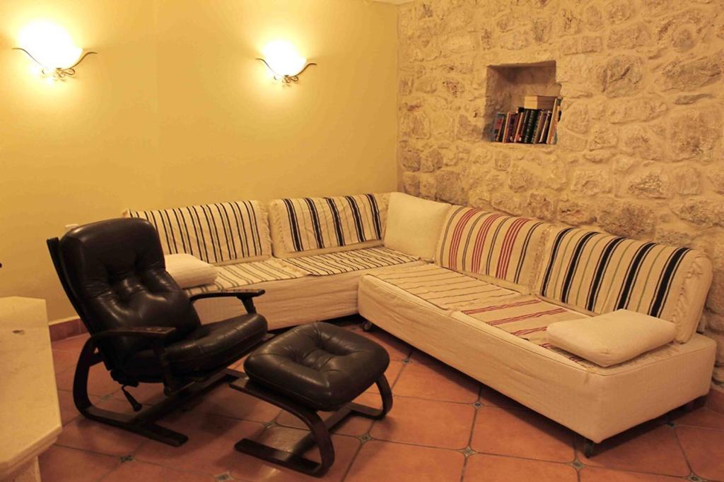 Posezení v ubytování Villa Rustika