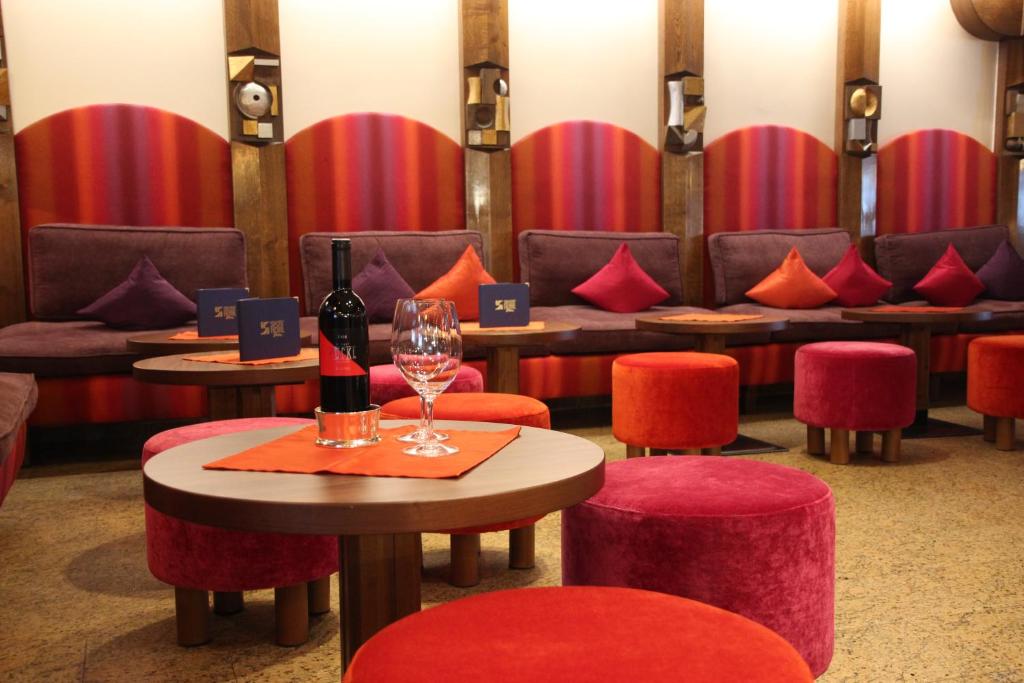 Posezení v ubytování Sporthotel St. Anton