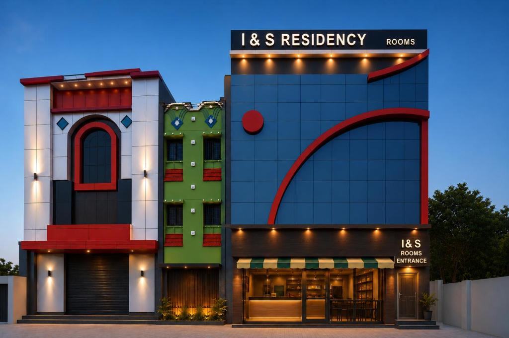 a building with a sign that reads s residency at I&S Residency in Rāmanāthapuram