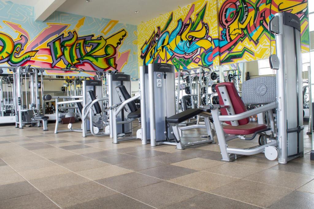 O centro de fitness e/ou as comodidades de fitness de The Boma Nairobi