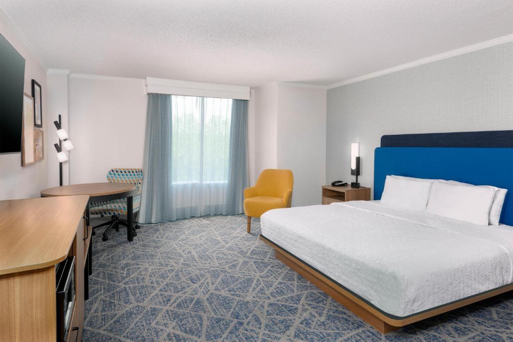 Hampton Inn South Plainfield-Piscataway - 特大号床间 - 带无障碍设施/禁烟