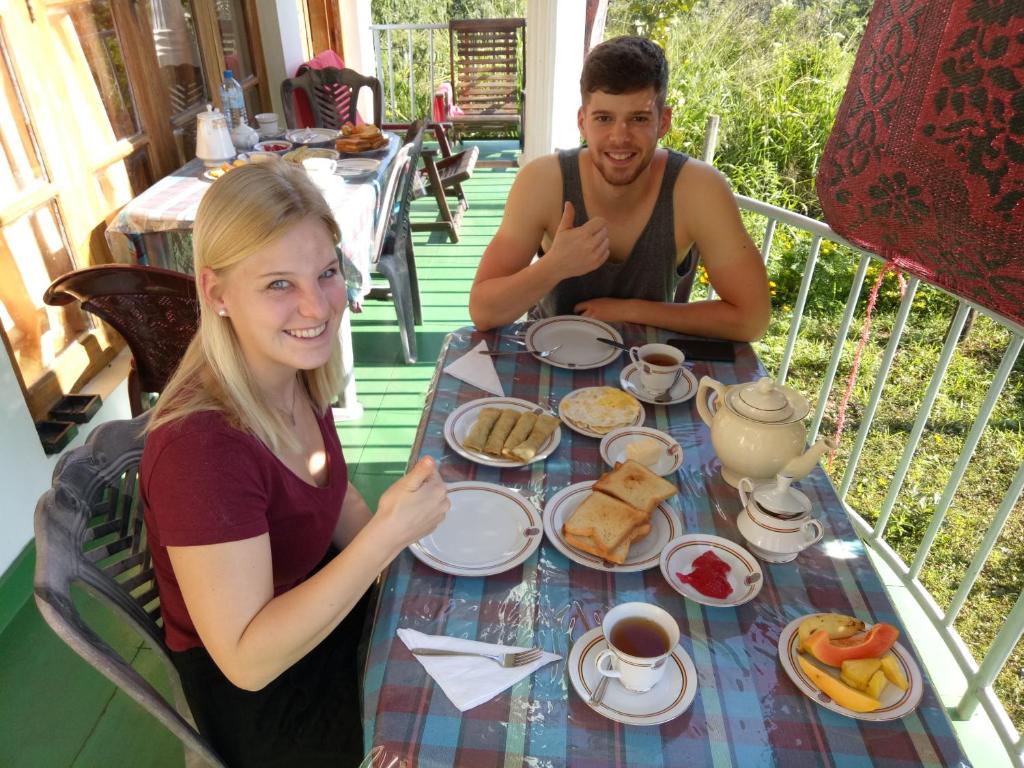 Jídlo v penzionu nebo okolí