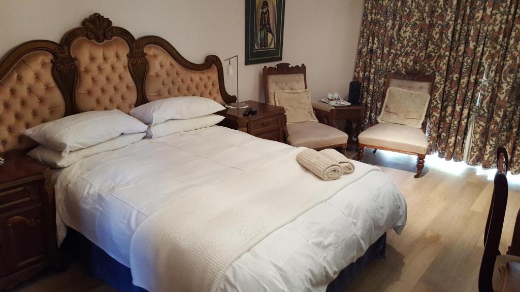 Bokmakierie Country Lodge - Tweepersoonskamer Met Uitzicht Op De Tuin