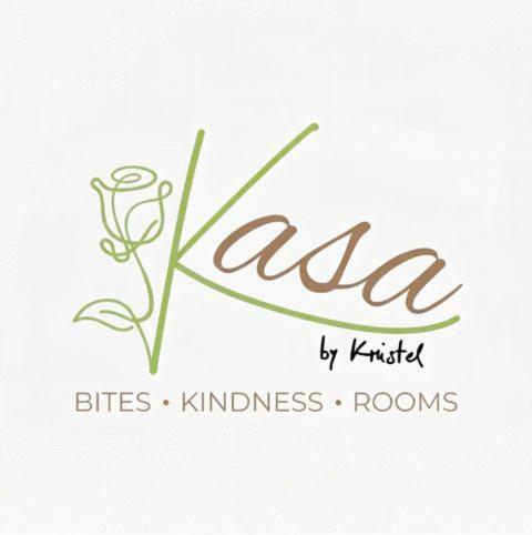 a sign that says nha with a flower on it at Kasa - B&B by Kristel in Maglione